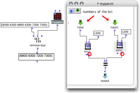 Remove-dup can now remove all values whose modulo 1200 is equal to the
modulo 1200 of another value.