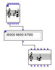 Using a text box to input data. Lock the box to preserve its content at the
evaluation.